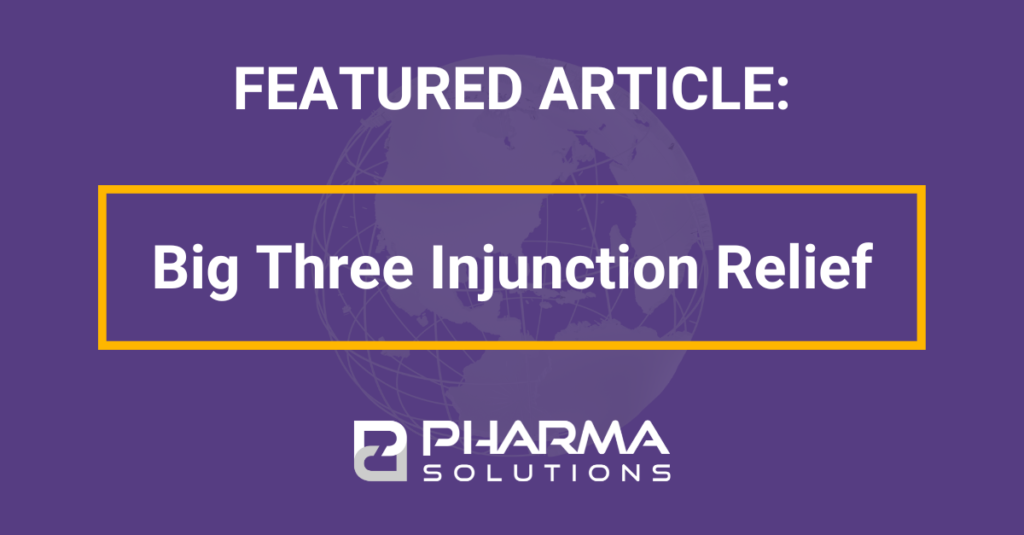 Injunctive Relief Suspicious Order Monitoring